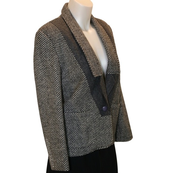 Vintage Ms Sweetie grey blazer - Picture 2 of 6